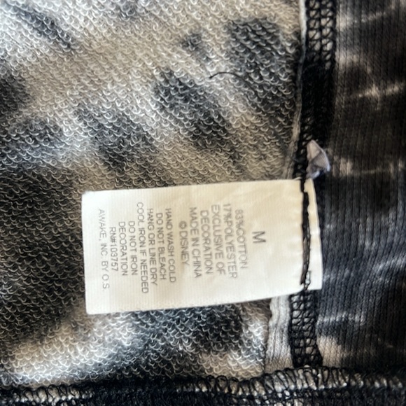 Kingdom Couture Disney Parks Tye Die Zip Hoodie with bonus Disney Ears - Picture 12 of 12